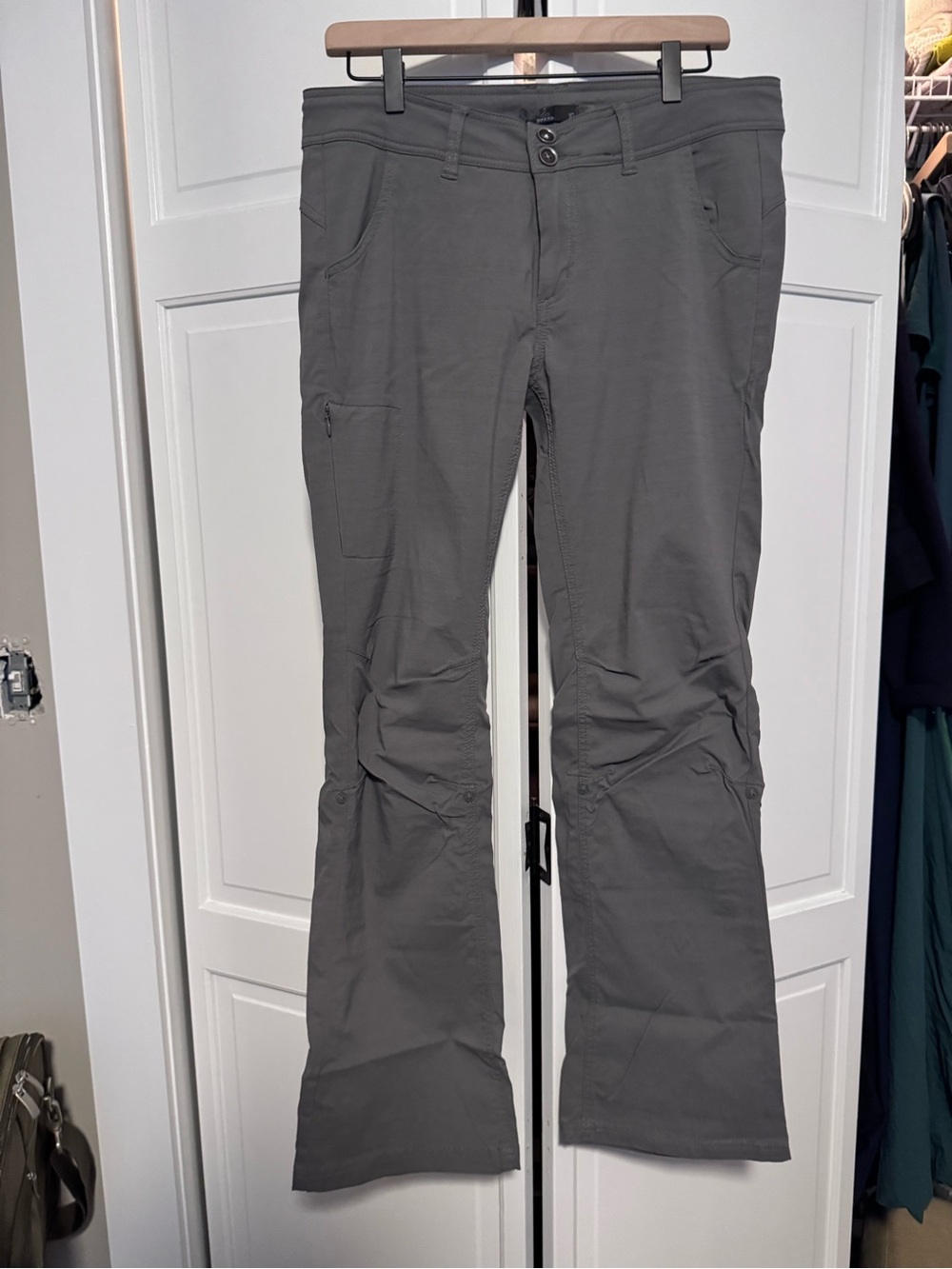 Women's Prana Outdor Hiking Pants - Gray